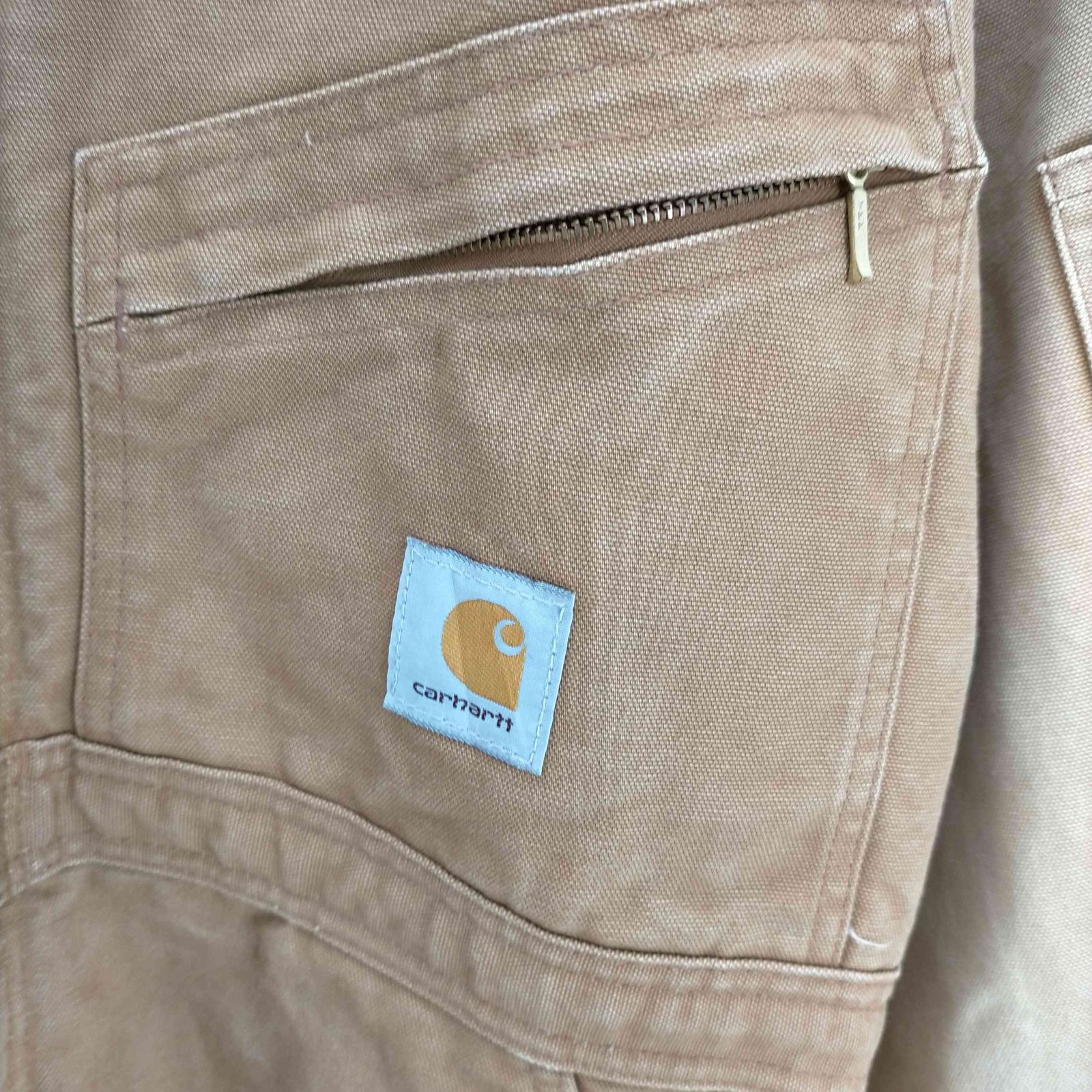カーハート Carhartt 中綿 フード付き ダック地 オールインワン