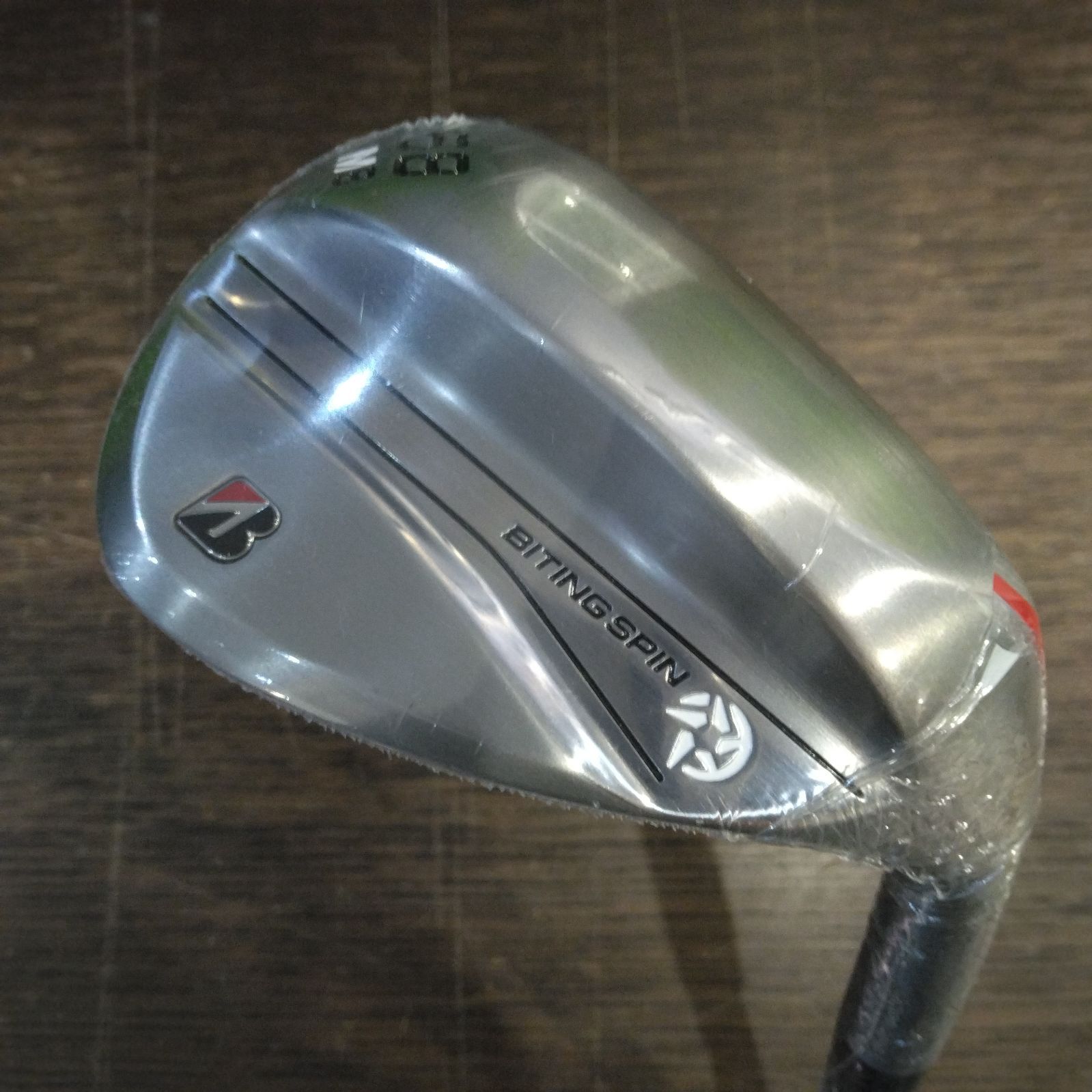 Wg【新品未使用品】BS ブリヂストンゴルフ BITING SPIN ノーメッキ 