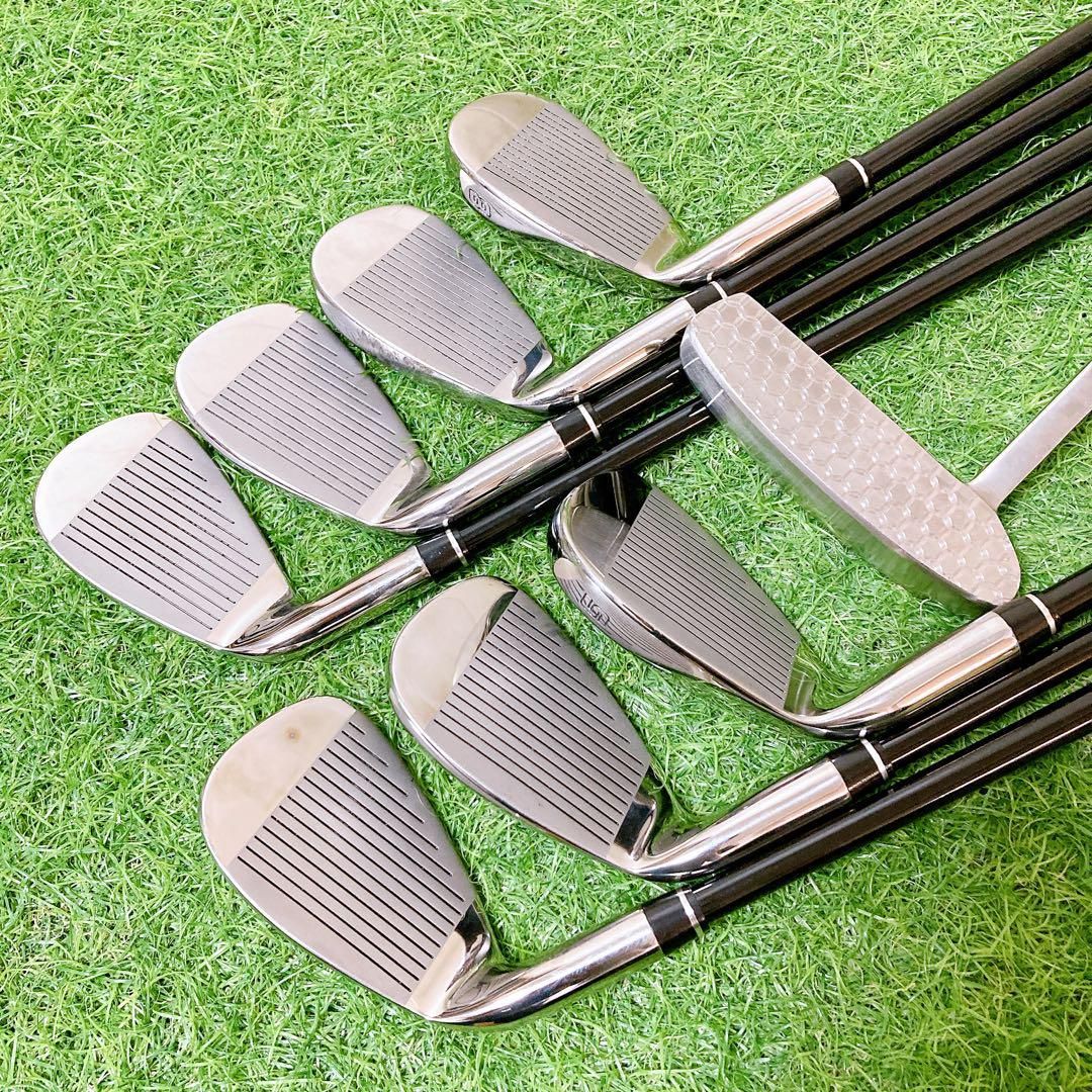 1.初心者オススメ メンズセット FLEX R ゴルフクラブ 右利き