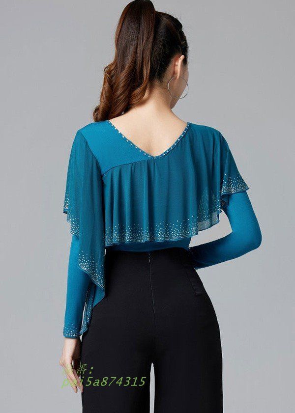 トップス 社交ダンス衣装