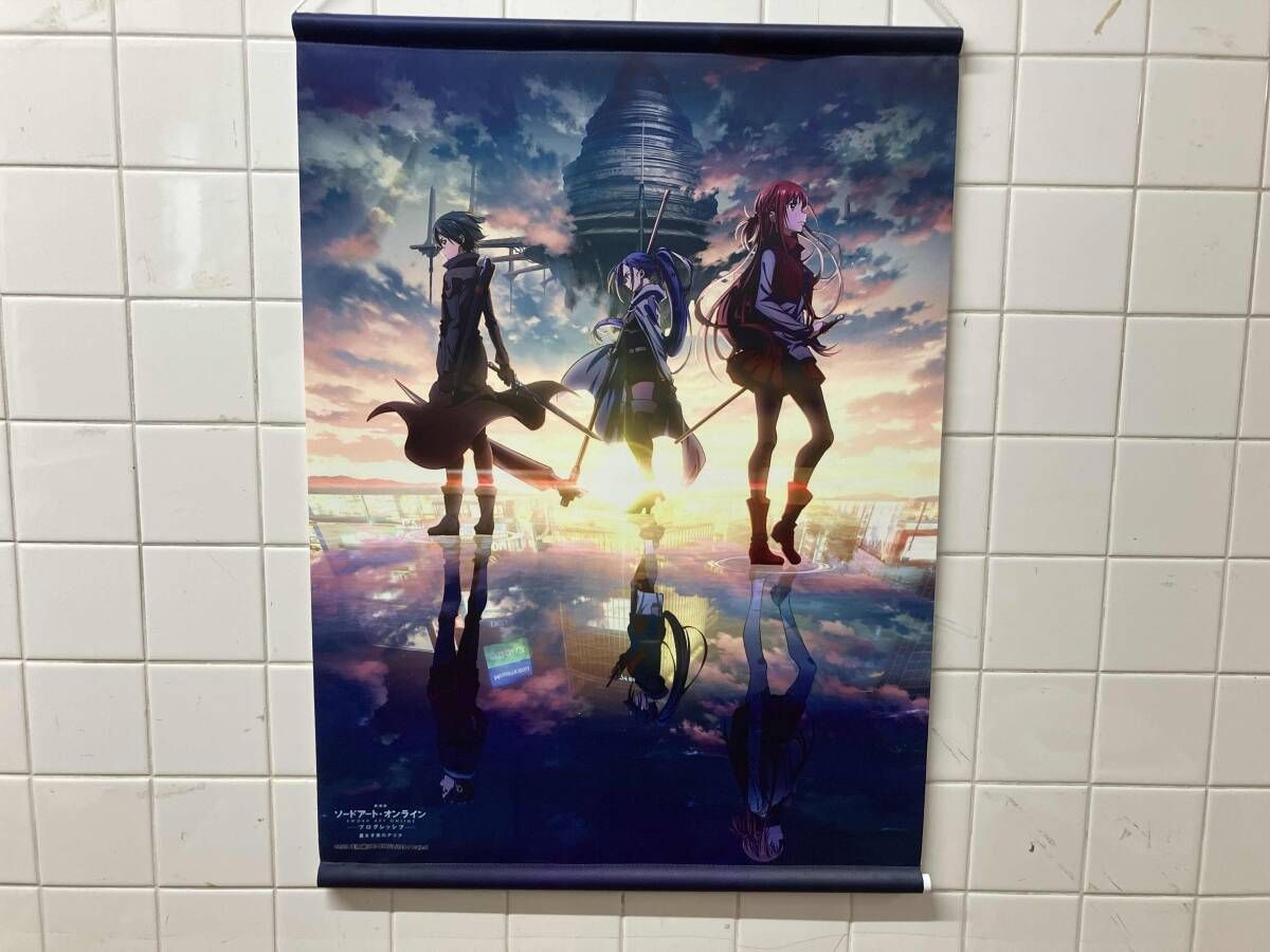SAO プログレッシブ 星なき夜のアリア B2タペストリー B  映画館グッズ 劇場版 ソードアート・オンライン -プログレッシブ- 星なき夜の