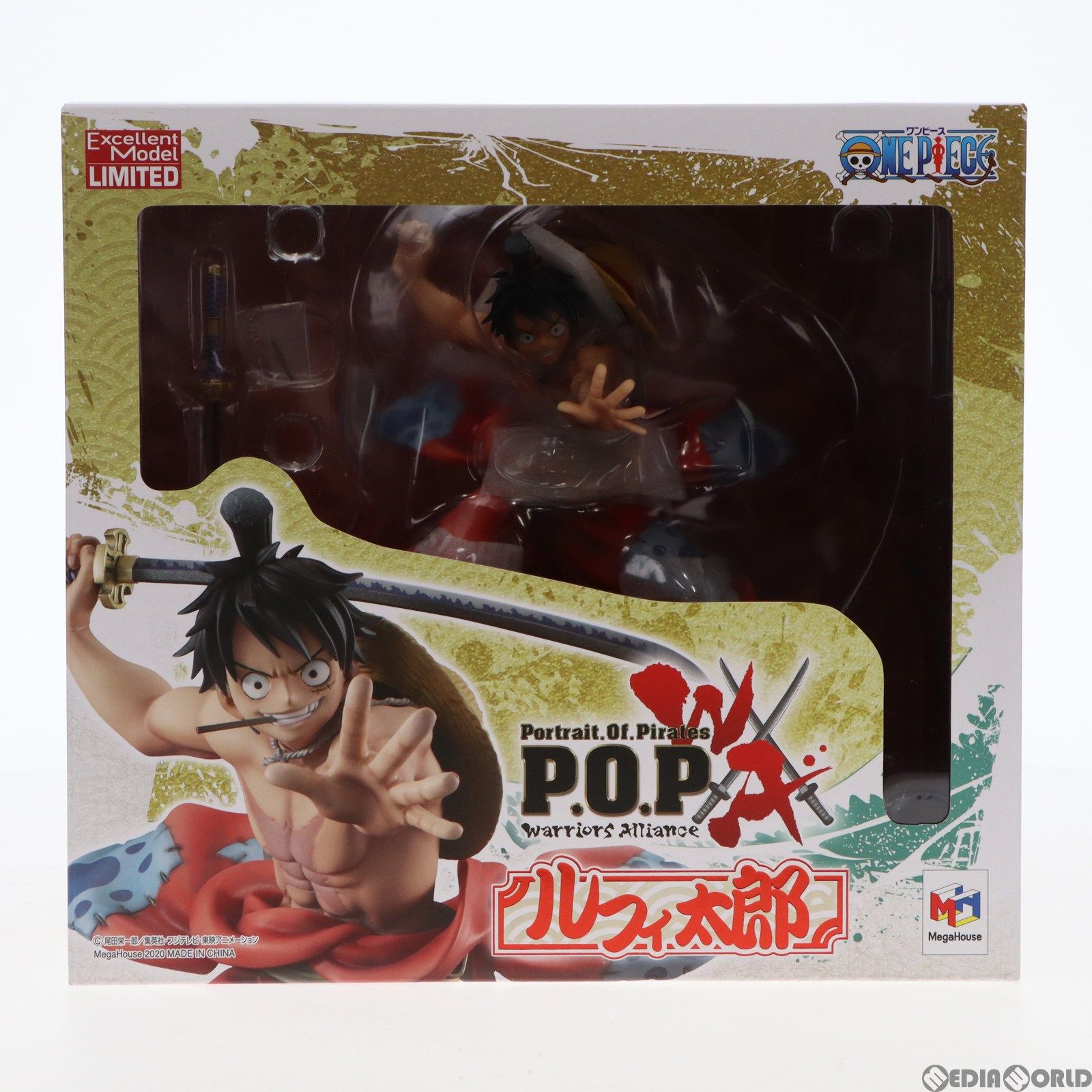 ALLIAN - Portrait.Of.Pirates P.O.P ルフィ太郎 ワンピース『Warriors Alliance』 ONE PIECE(ワンピース) 完成品 フィギュア メガトレショップ&amp;オンラインショップ限定 メガハウス 抽選販売】 Portrait.Of.Pirates ワンピース “Warriors Alliance