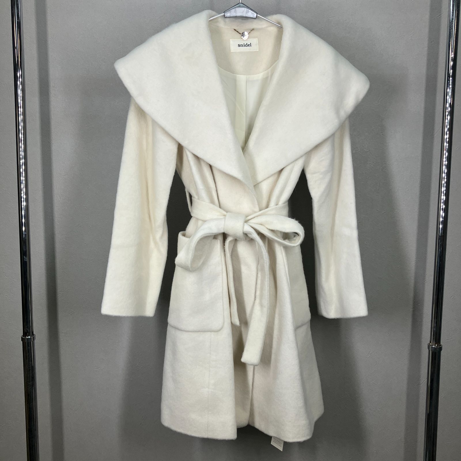 美品☆ジャーナルスタンダード レサージュ コクーンミドルコート