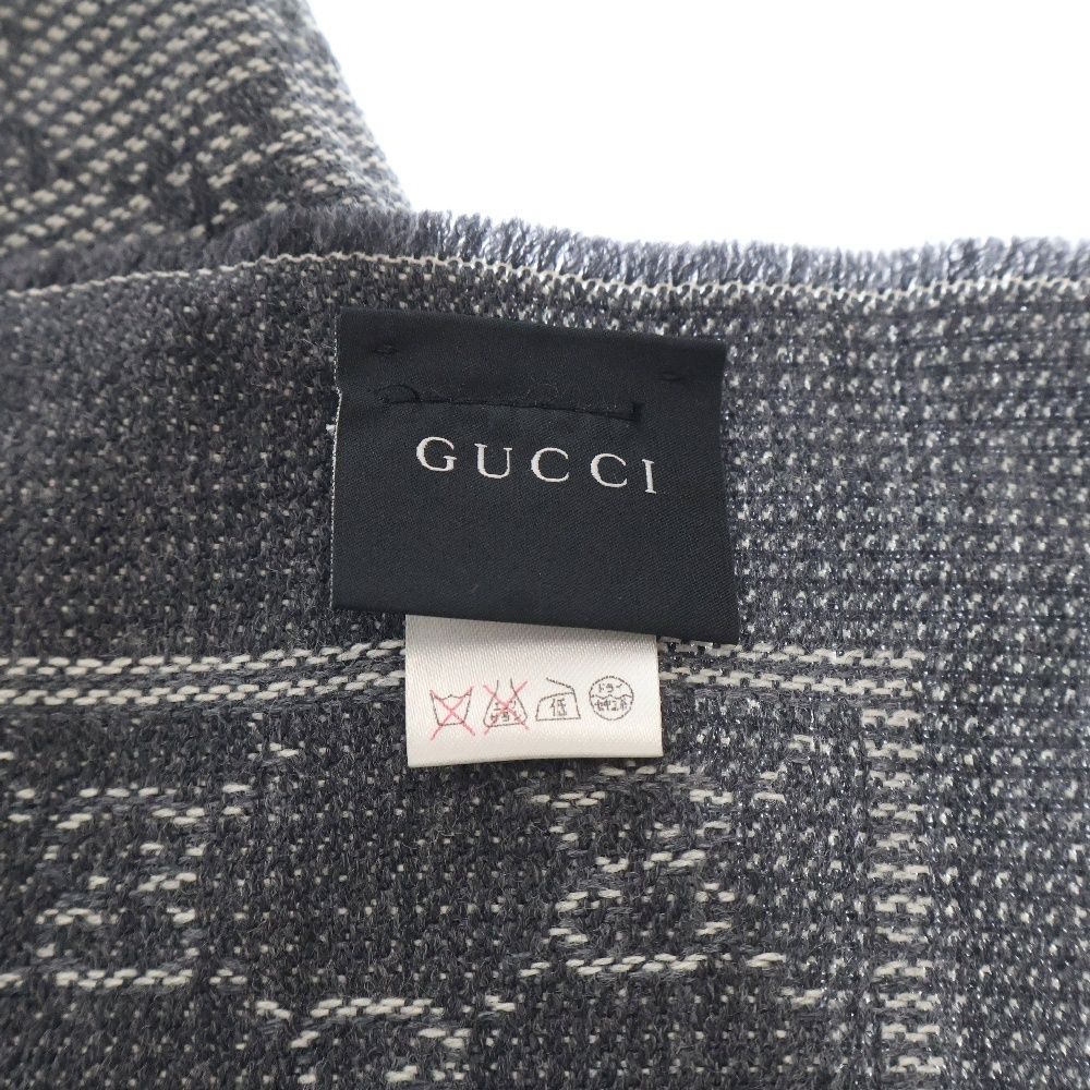 GUCCI (グッチ) GG Logo Stole 351786 4G200 1477 GGロゴ ストール