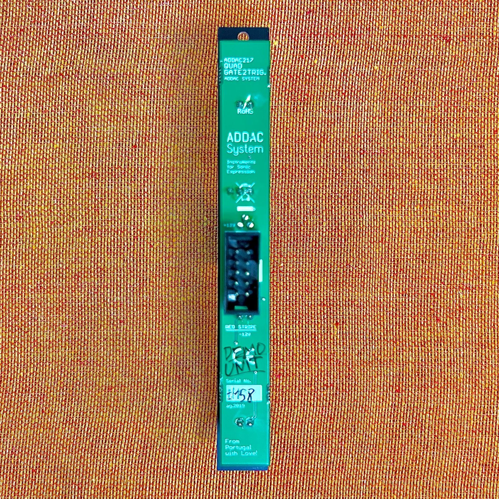 ADDAC System: ADDAC217 Quad Gate to Trigger - メルカリ