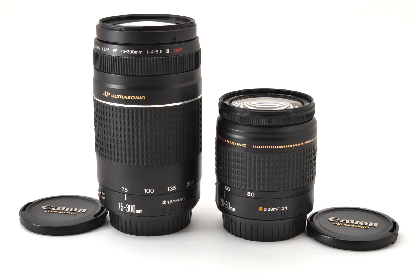 美品 Canon EF 28-80mm & 75-300mm USM #8735 美品 Canon EF 28-80mm & 75-300mm USM #8735 - メルカリ