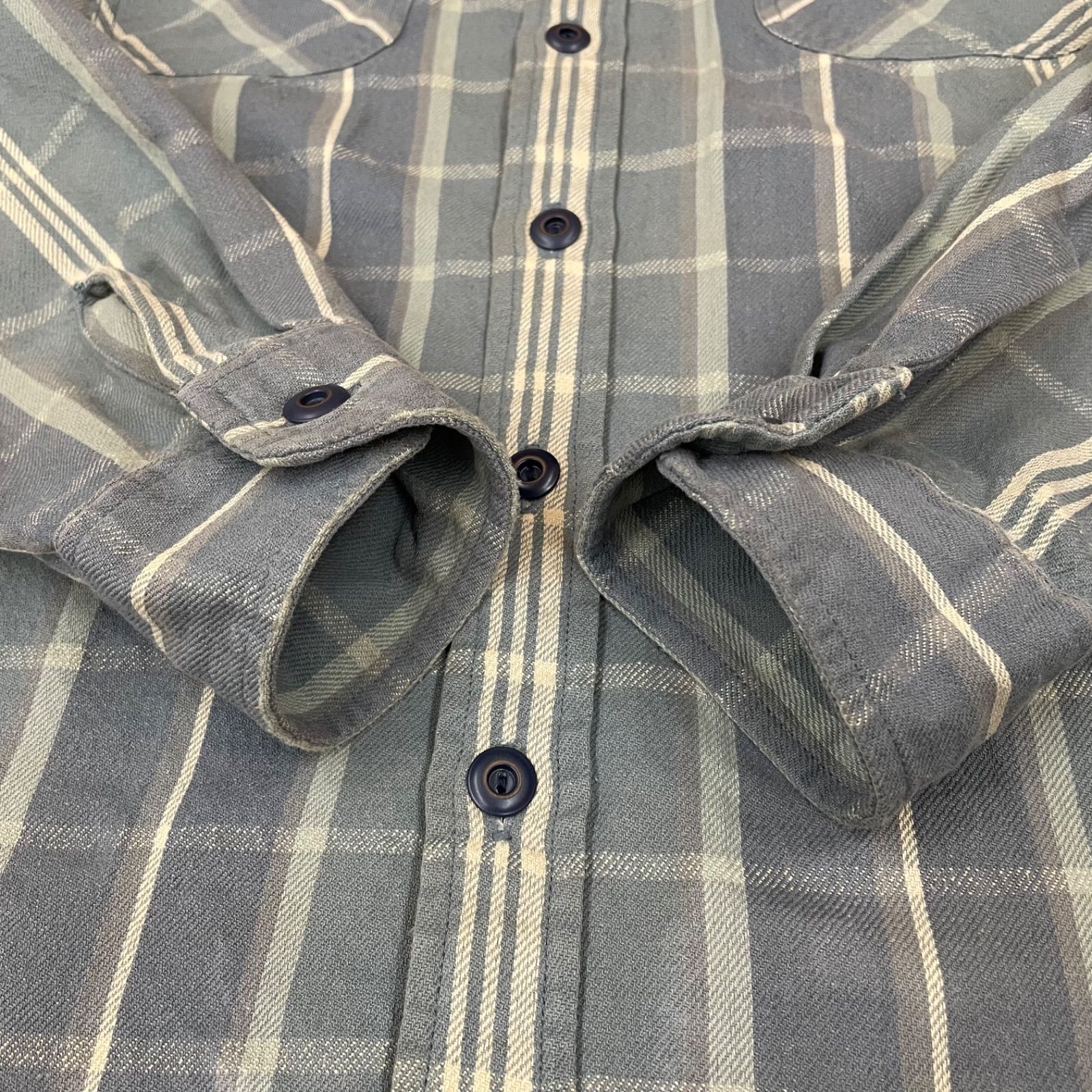 RRL ネルシャツ 2 チェックシャツ フランネル 長袖 ロング