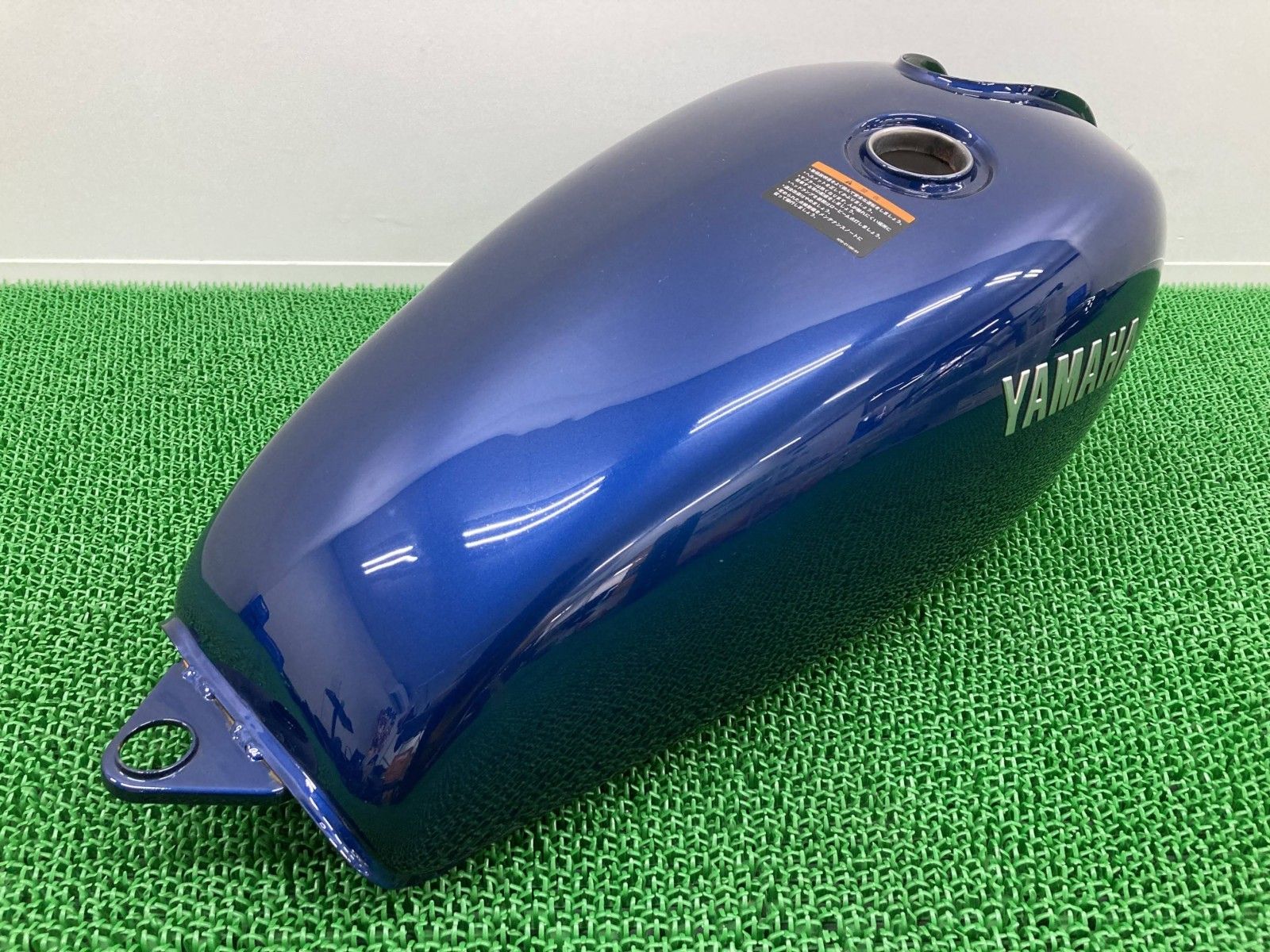SR400 タンク 青M ヤマハ 純正 2BL-RH16J ファイナル ダルパープリッシュブルーメタリック フューエルタンク 燃料タンク hO