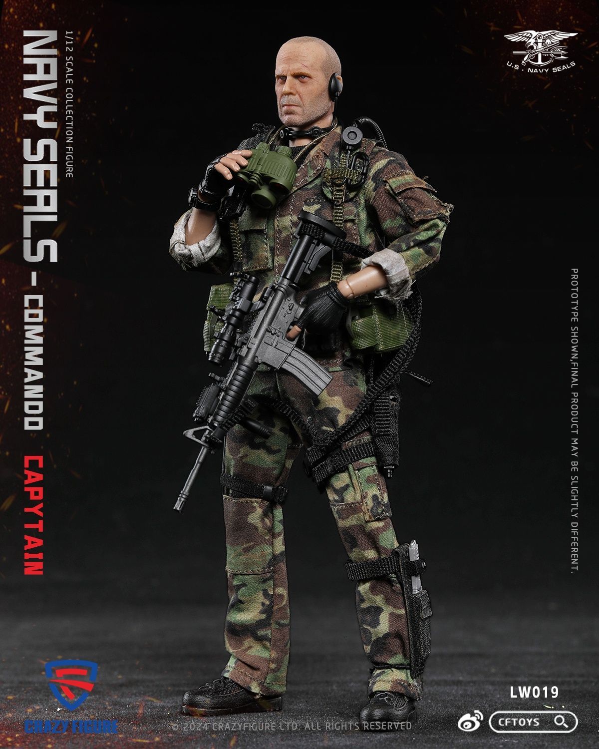 CFTOYS 1|12 シール アサルト チーム キャプテン LW019
