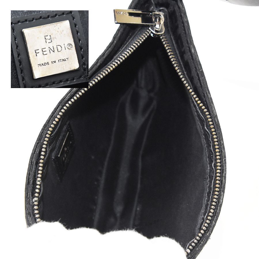 ABランク】 FENDI フェンディ アクセサリーポーチ ハンドバッグ ABランク】 FENDI フェンディ アクセサリーポーチ ハンドバッグ