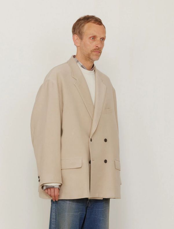 美品 22AW Graphpaper グラフペーパー Supima Moleskin Double Jacket