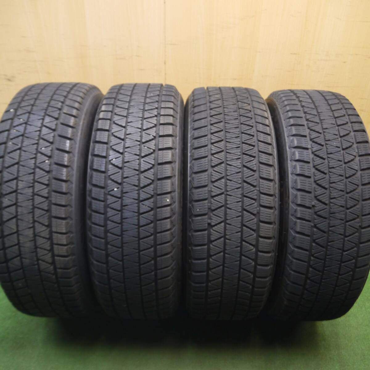 JACK2②225/65R17 ブリヂストン スタッドレス溝有 バリ溝！キレイ！9分☆スタッドレス 225/65R17 ブリヂストン