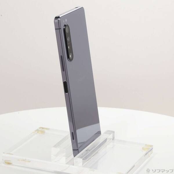 中古品〕 Xperia 1 II 128GB パープル SO-51A docomoロック解除