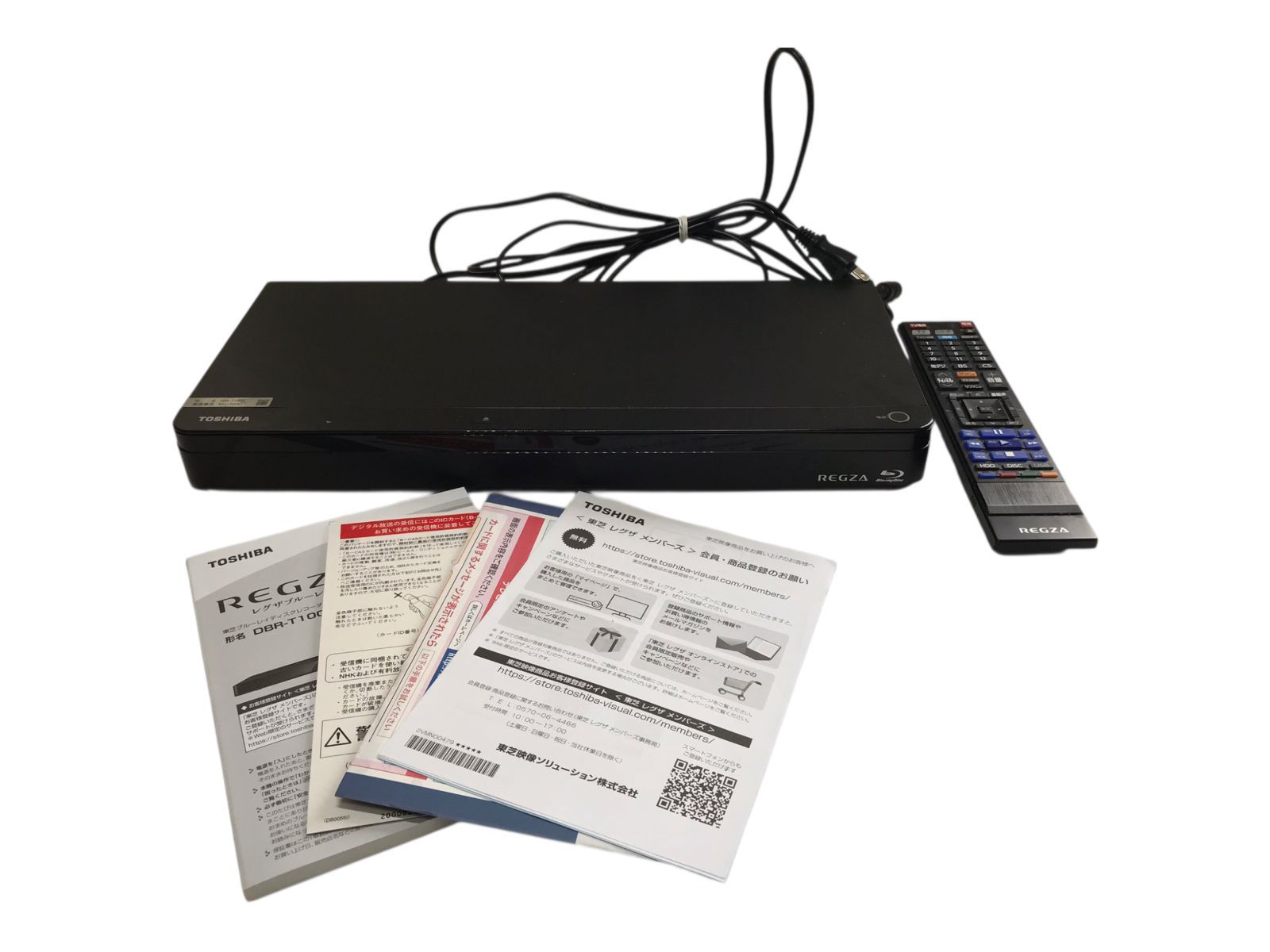 TOSHIBA REGZA DBR-T1009 ブルーレイレコーダー 2021年製