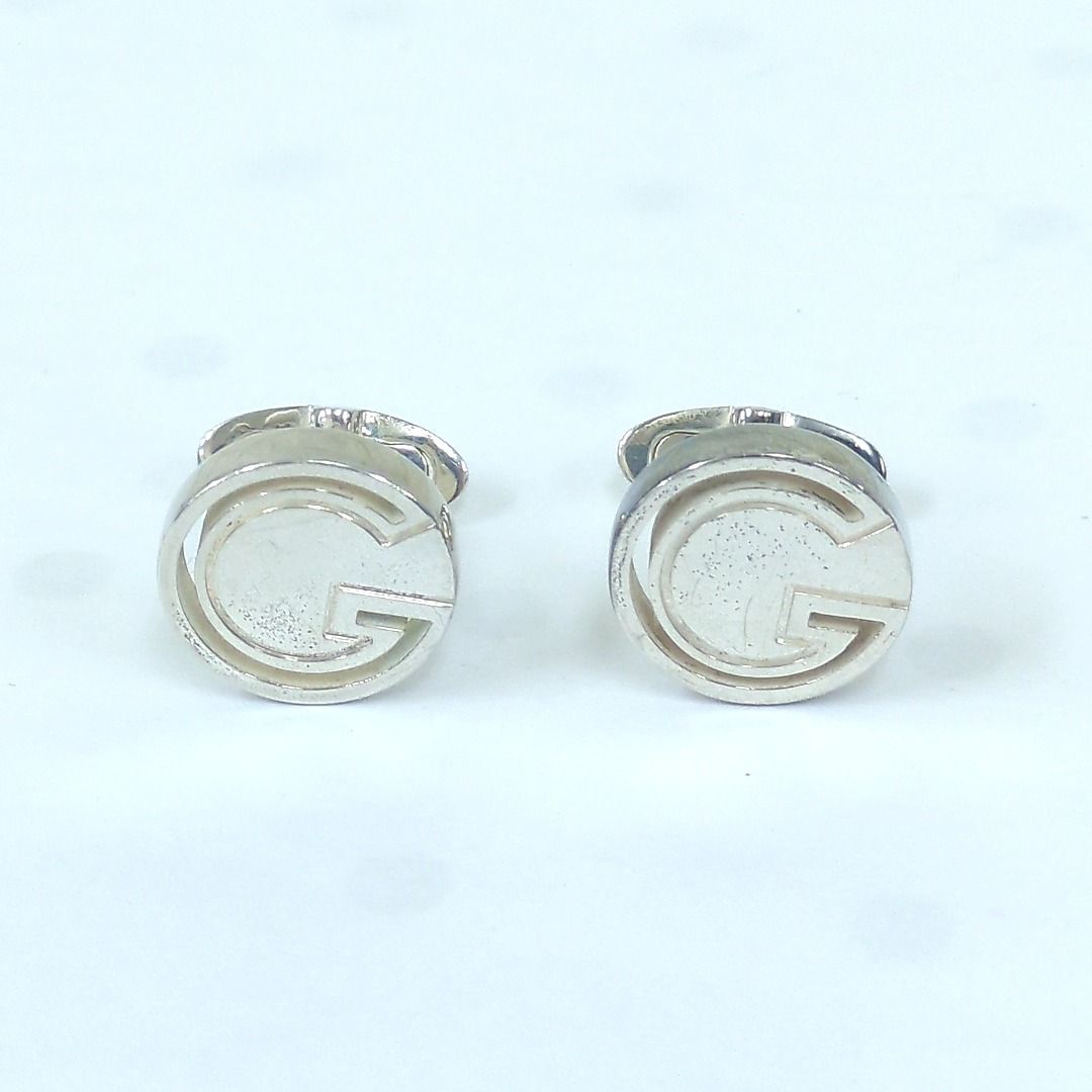 グッチ　GUCCI カフリンクス　カフス　シルバー925 ダブルG グッチ GUCCI カフリンクス カフス シルバー925 ダブルG