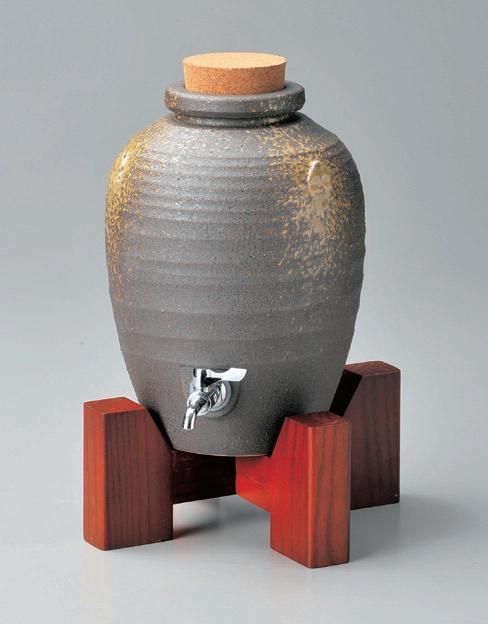 伊賀吹 3号 焼酎 サーバー 台付き