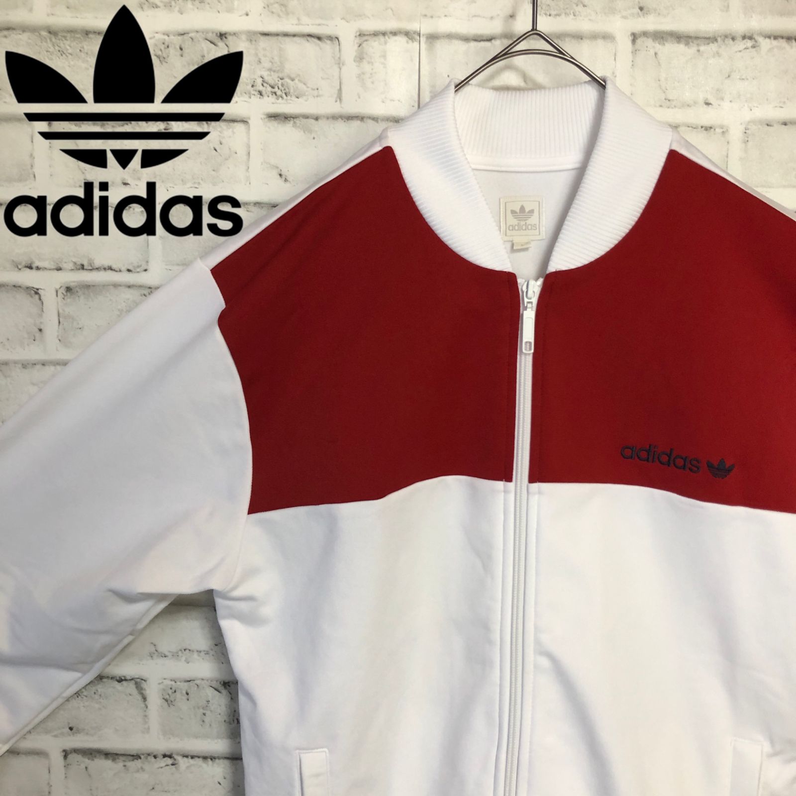 貴重！90' ヴィンテージ  XL adidas トラックジャケット　ジャージ