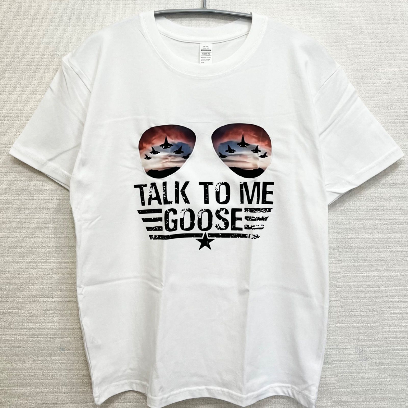 新品 トップガン TOP GUN ムービーTシャツ 映画Tシャツ 名作 メンズ L 