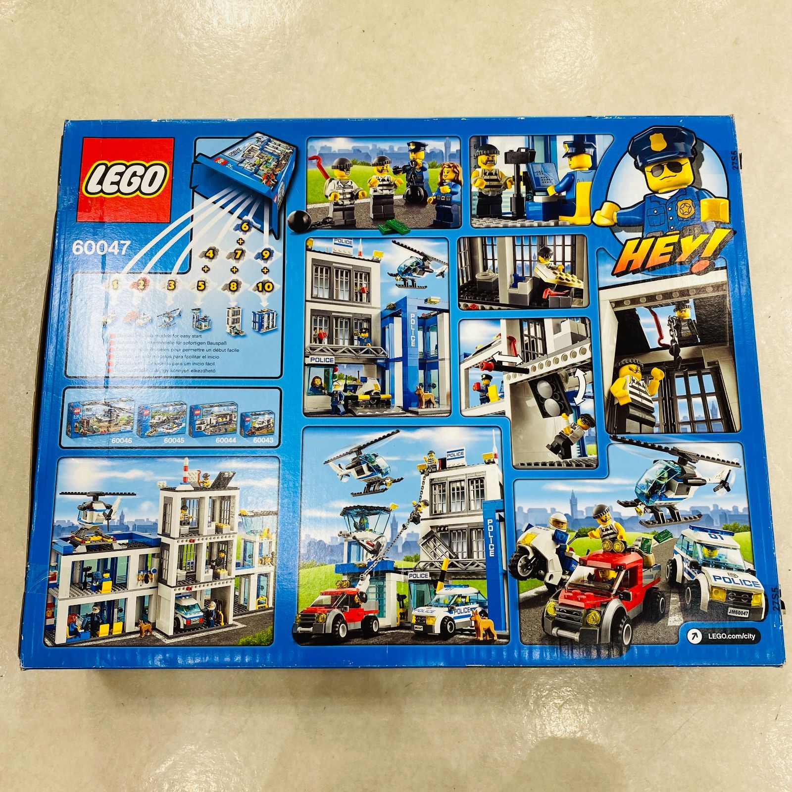 A【まとめ売り】LEGO レゴ シティ ポリスステーション 60047 ブロック 