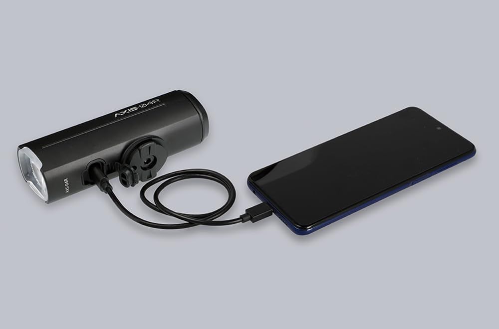 GENTOS ジェントス バイクライト USB充電式 明るさ1000ルーメン 実用点灯1時間 防噴流 時速25km以上対応 充電池使用 アクシス AXS-04R 1000ルーメン 充電式 時速25km以上対応 AXS-04R BRIGHTFACE_UK