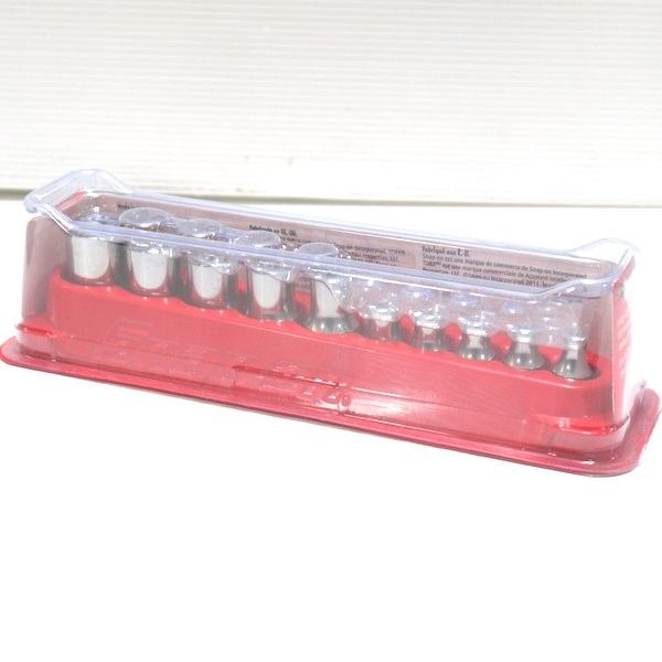 Snap-on 1|4 3|8 E型トルクスソケットセット 210AFLEY 逆トルクス 6.5mm 9.5mm スナップオン ≡DT4855
