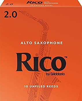 未使用・未開封品) RICO リード アルトサクソフォーン 強度:2(10枚入