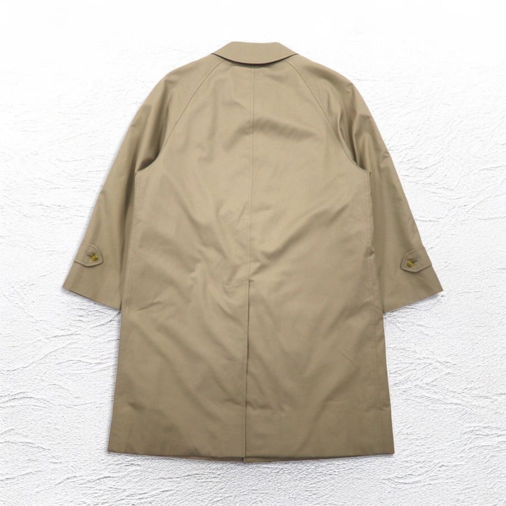 BURBERRYS 80年代 イングランド製 オールド バルマカーンコート Burberrys 80年代 バルマカンコート ステンカラーコート M ベージュ