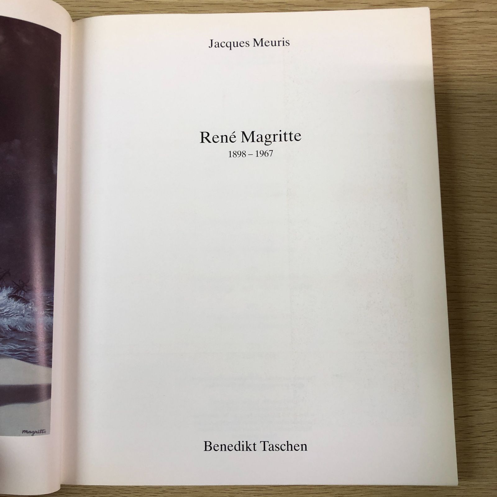 洋書】RENE MAGRITTE（ルネ・マグリット）作品集 【英語