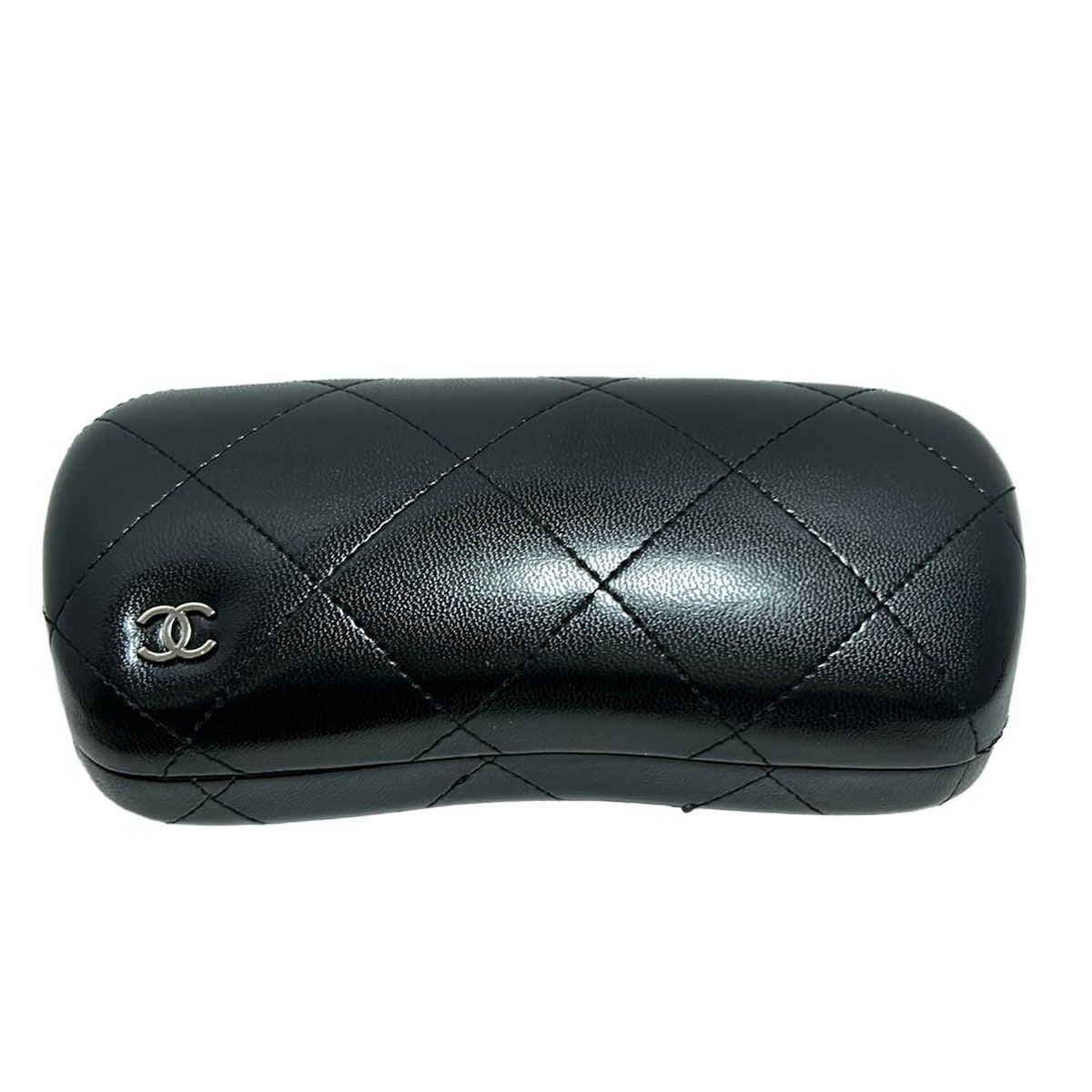 ☆ 【美品】CHANEL シャネル　希少パール付サングラス　5132-H 黒 Authentic CHANEL Black Rims Gray Lenses Collection Pearl