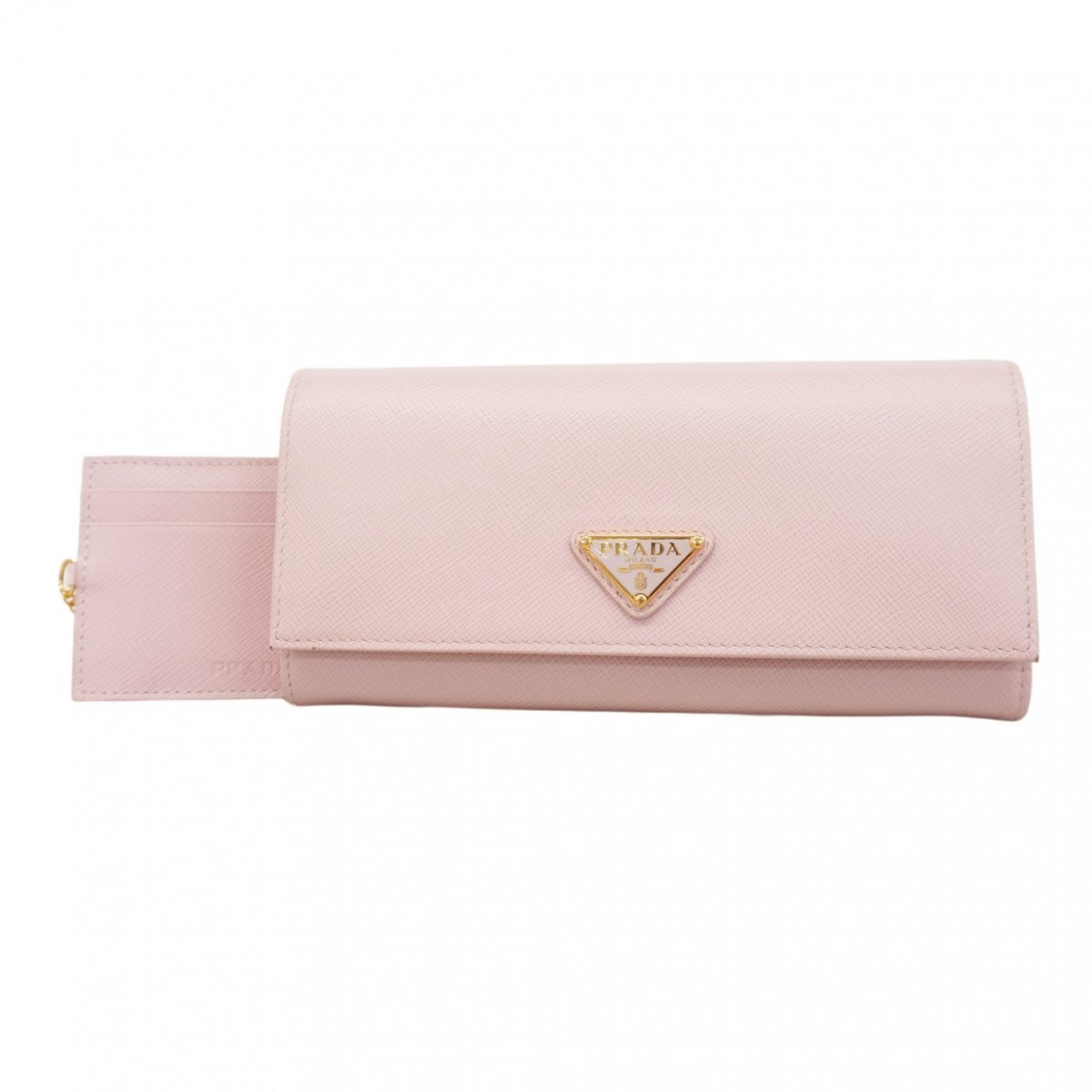 PRADA ピンク サフィアーノレザー 長財布 プラダ(Prada) プラダ 長財布 サフィアーノ レザー ピンク