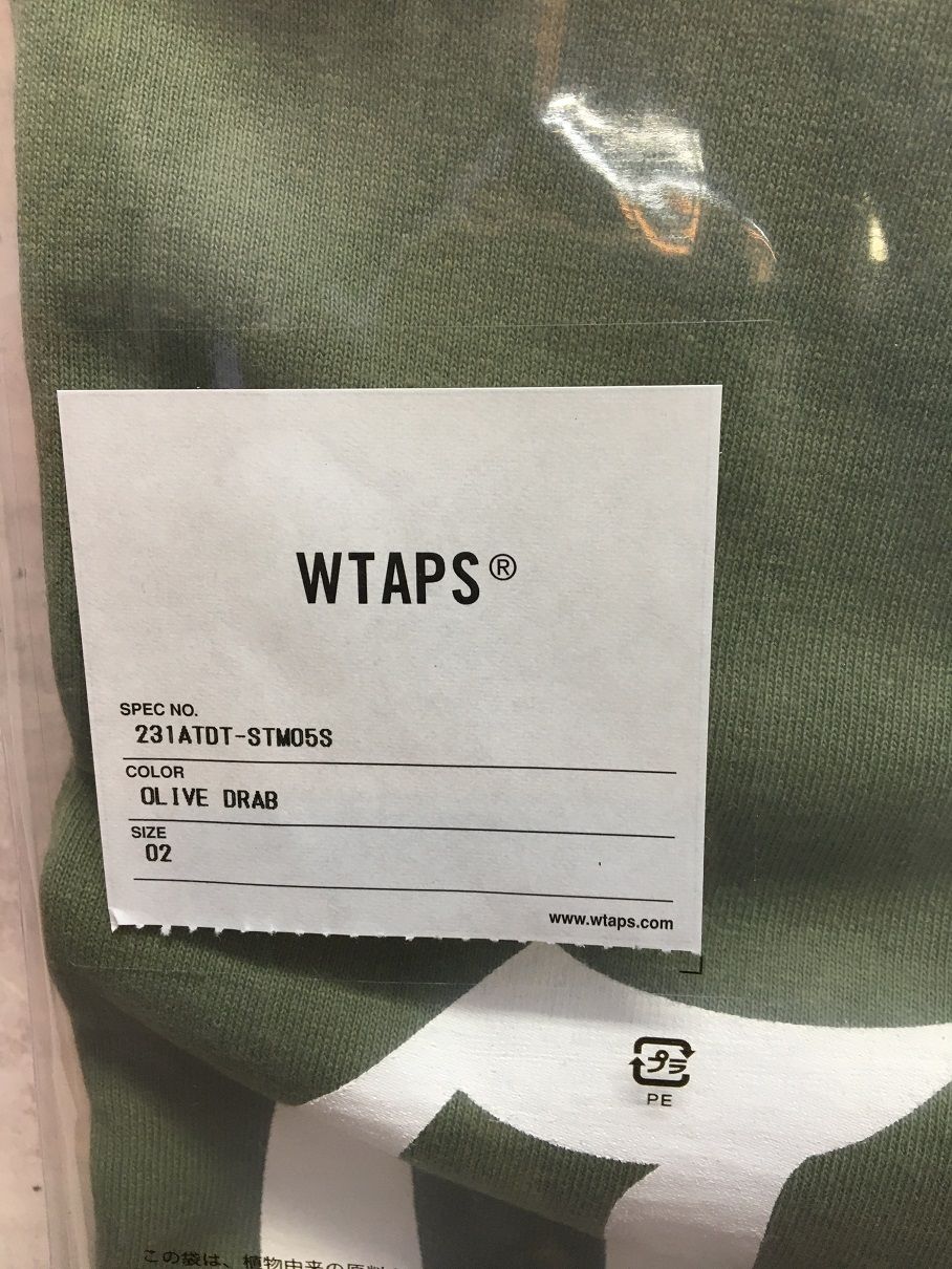 新品WTAPS GHILL SS COTTON OLIVE DRAB Tシャツ - Tシャツ/カットソー ...