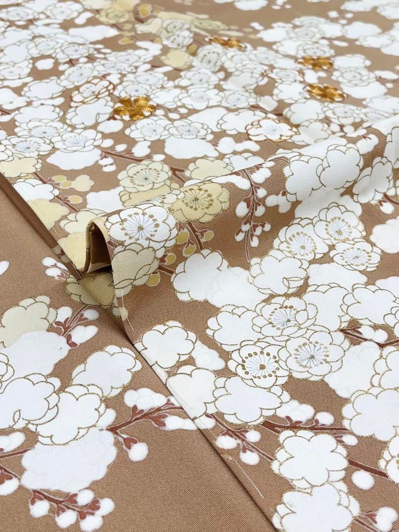 京友禅 桜尽くし 金駒 金彩 一つ紋 訪問着 正絹 躾糸付き X561 - メルカリ