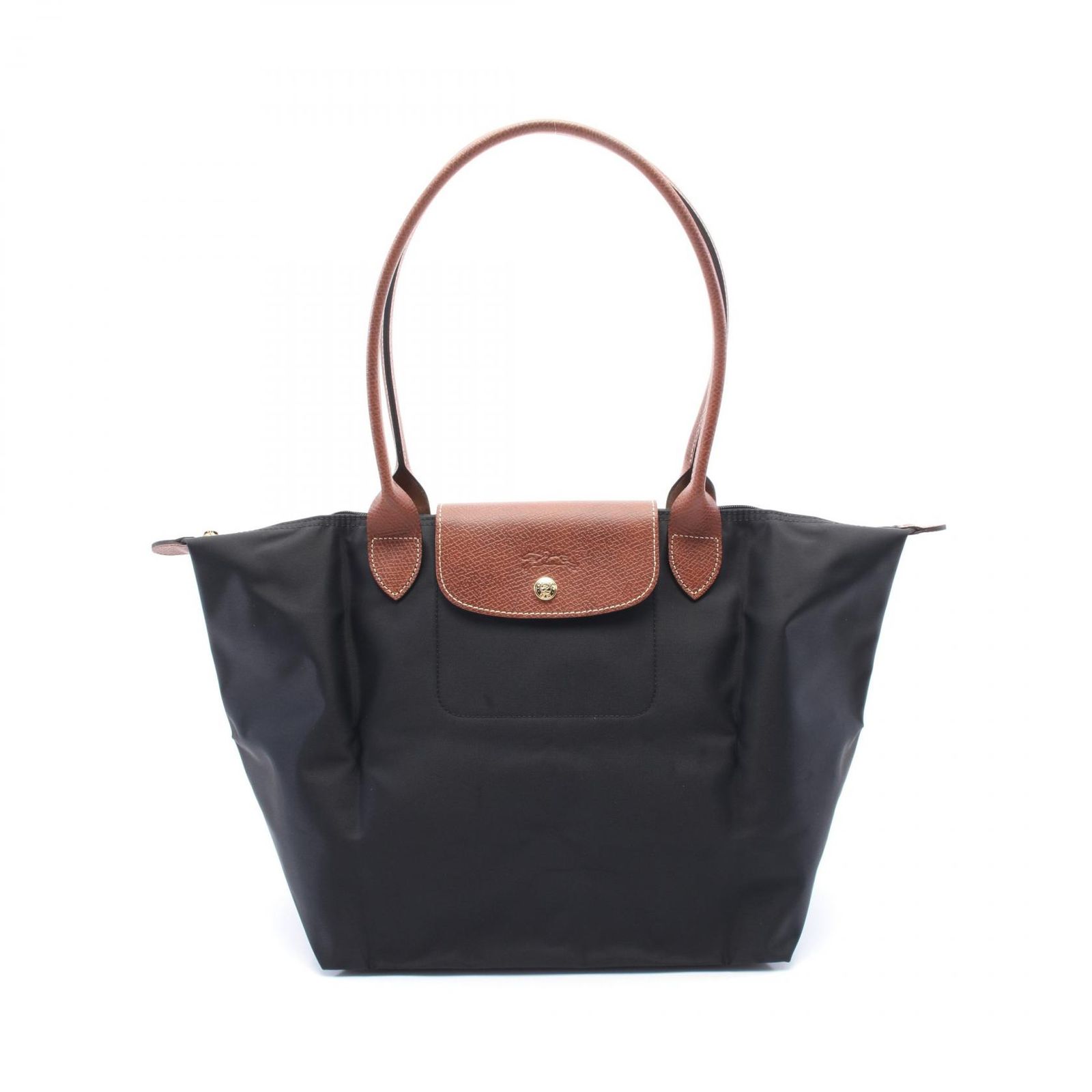 ロンシャン Longchamp トートバッグ ル プリアージュ オリジナル L L1899089001L ブラック キャンバス レザー ショルダーバッグ レディース