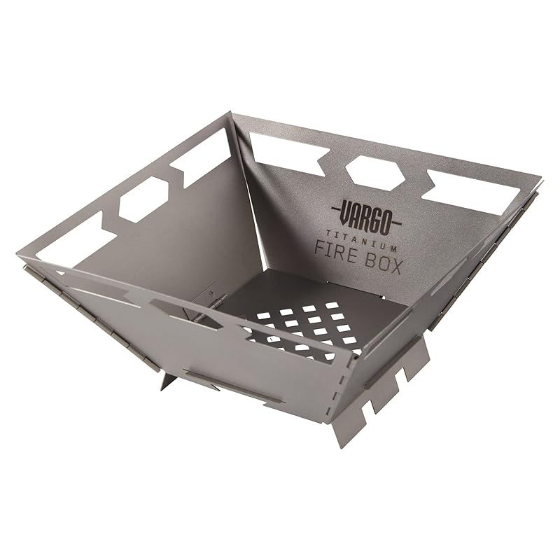 バーゴ VARGO チタニウムファイヤーボックス 網なし T-319 0