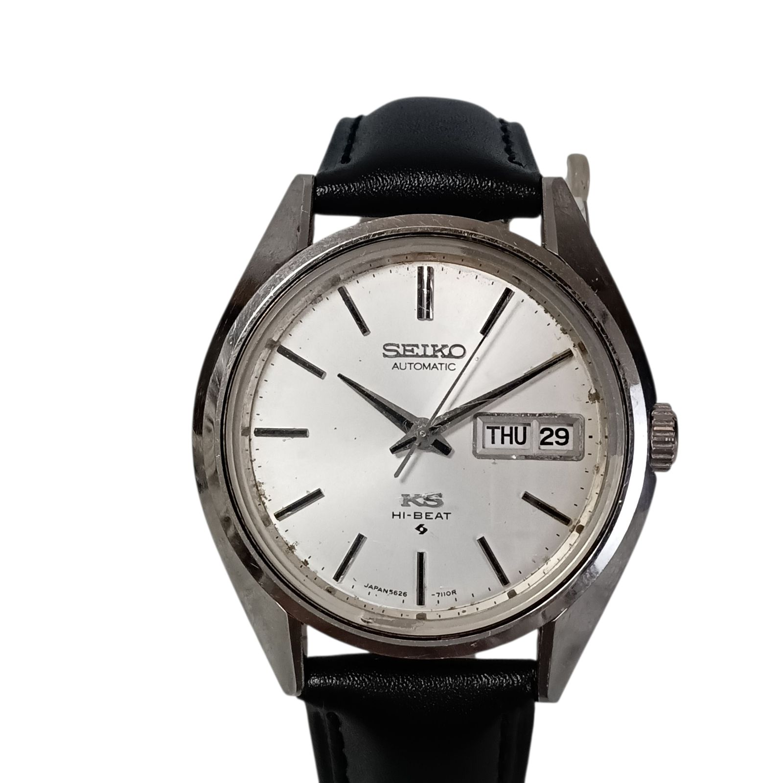 稼働 1001-2 KING SEIKO KS HI-BEAT セイコー キングセイコー ハイビート 5626-7111 メンズ腕時計 自動巻き デイデイト