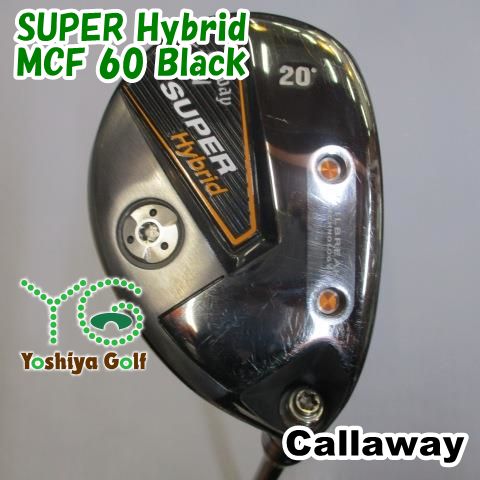 その他 Shin ユーティリティ キャロウェイ SUPER Hybrid⁄MCF 60 Black⁄S⁄20[107901]
