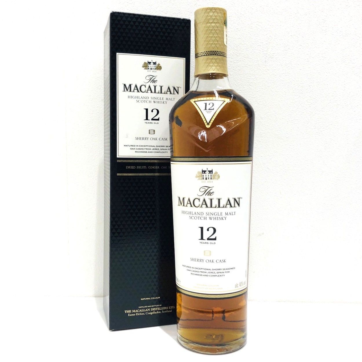 〇未開栓 古酒 マッカラン 12年 スコッチウイスキー MACALLAN 700ml 40