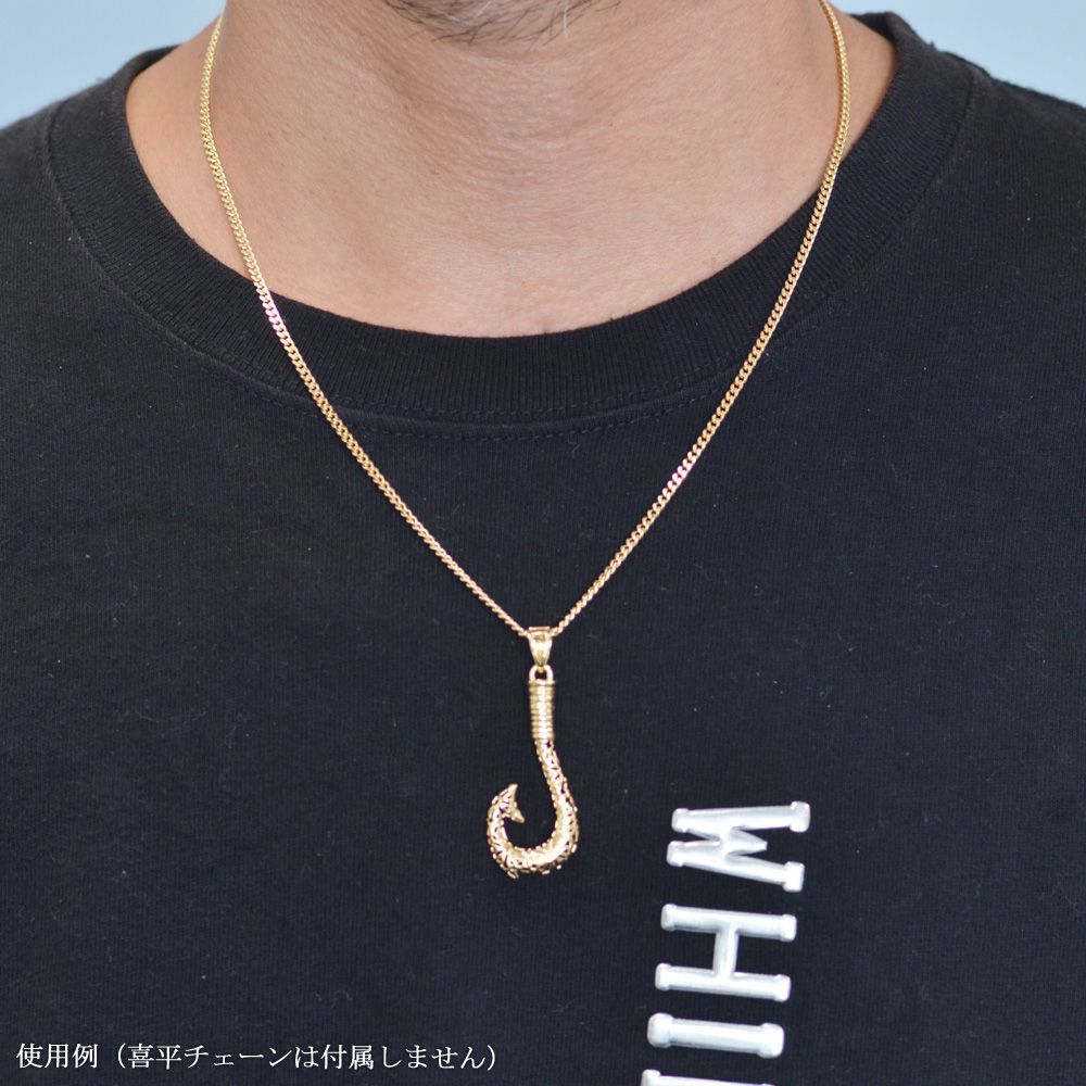 K18YG スターフィッシュのペンダントトップ fisherman chic