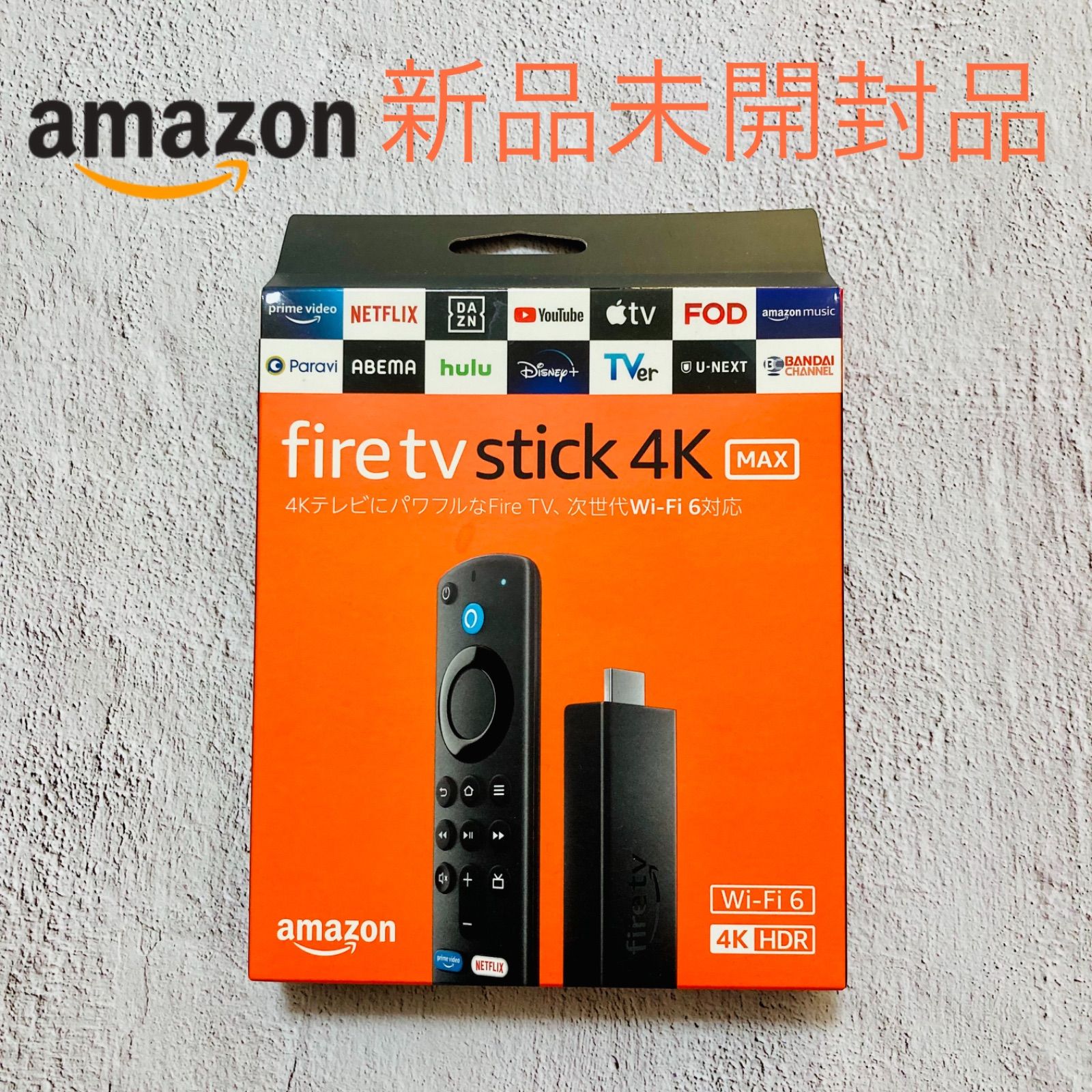 新品・未開封Amazon Fire TV Stick 4K