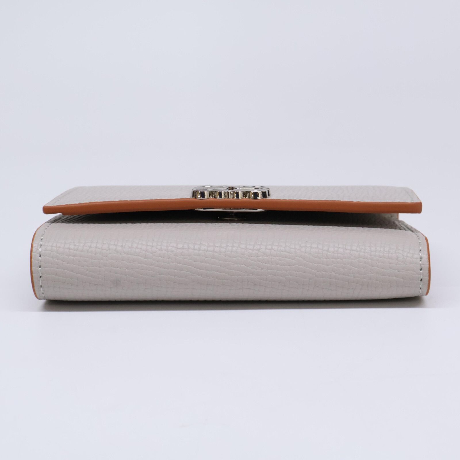 ロエベLOEWEバーティカルウォレットアナグラム グレージュ