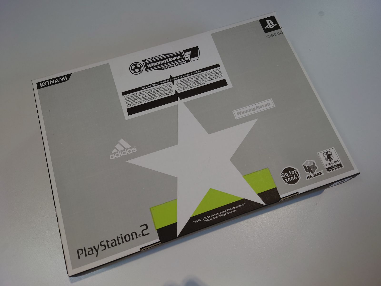 PS2 ワールドサッカー ウイニングイレブン7 インターナショナル プレミアムパッケージ supported by アディダス(限定版)VW-202J15個セット