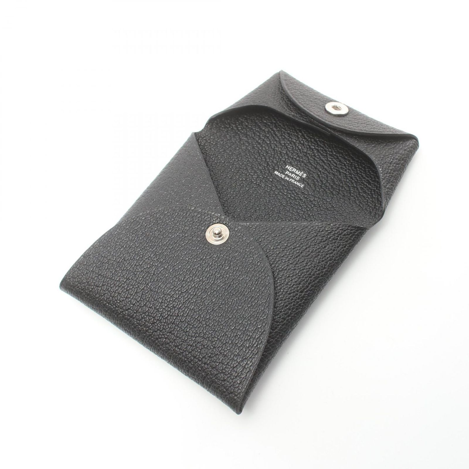 HERMES ブラック コインケース　バスティア エルメス バスティア コインケース 黒 ブラック エプソン 【新品