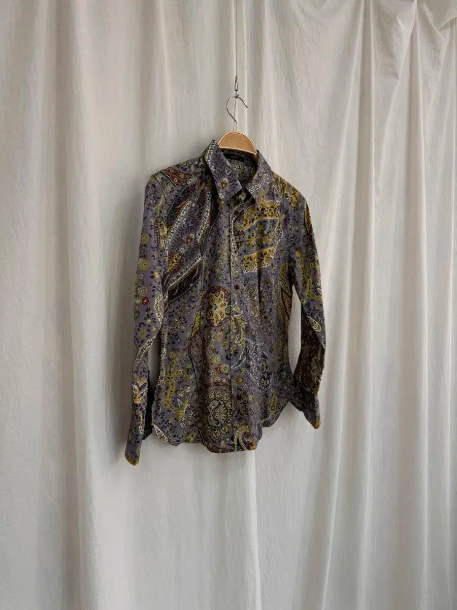 ETRO エトロ ペイズリー シャツ 46 サイズ