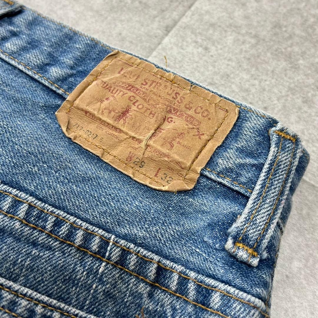 希少 リーバイス 717 66前期 517 セミフレア シングルステッチ