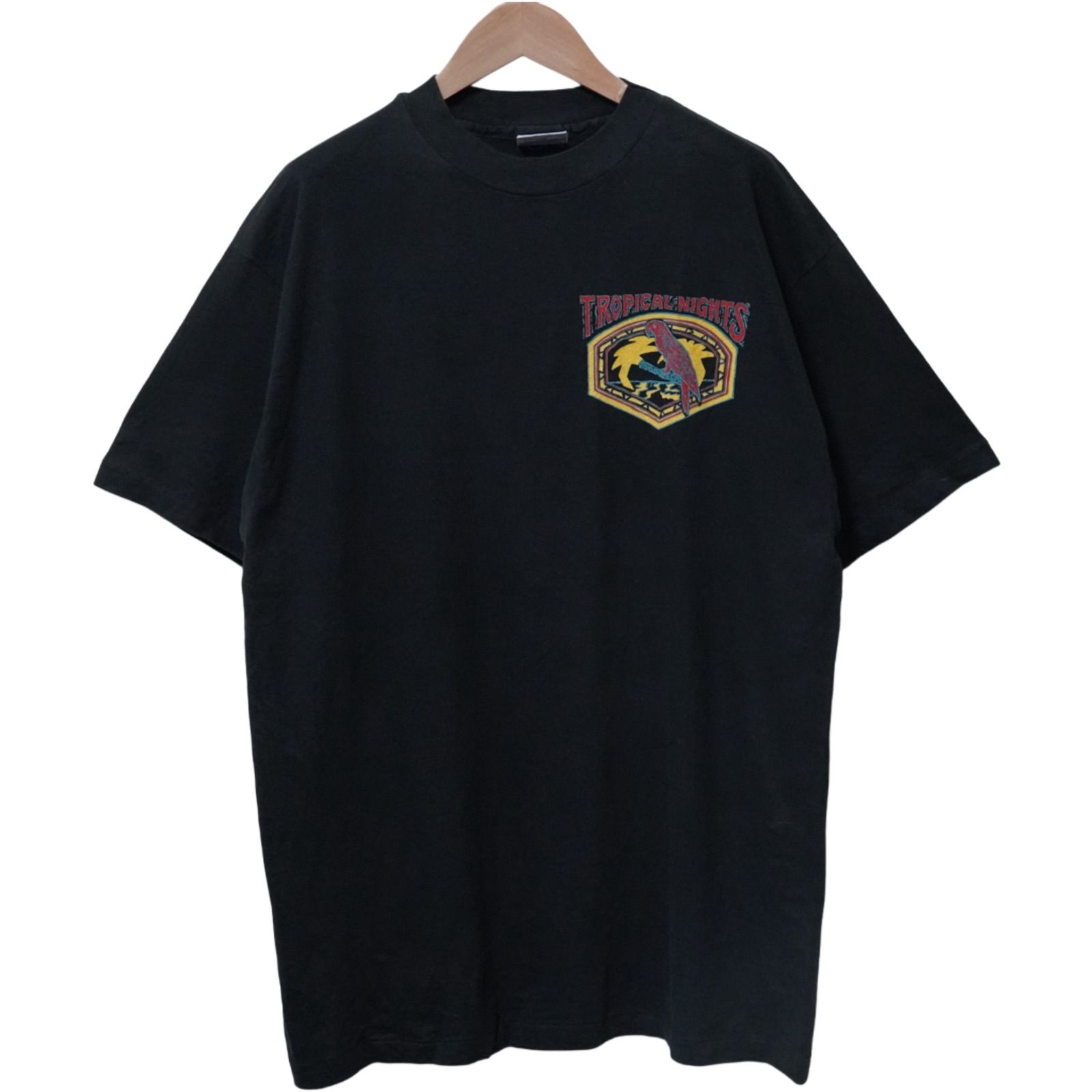 ヴィンテージTシャツ L相当 ブラック 90s USA製 オールスポーツ
