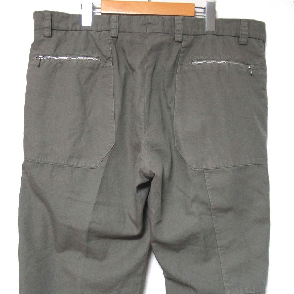 美品 BRUNELLO CUCINELLI ブルネロクチネリ ワンタック ジップポケット