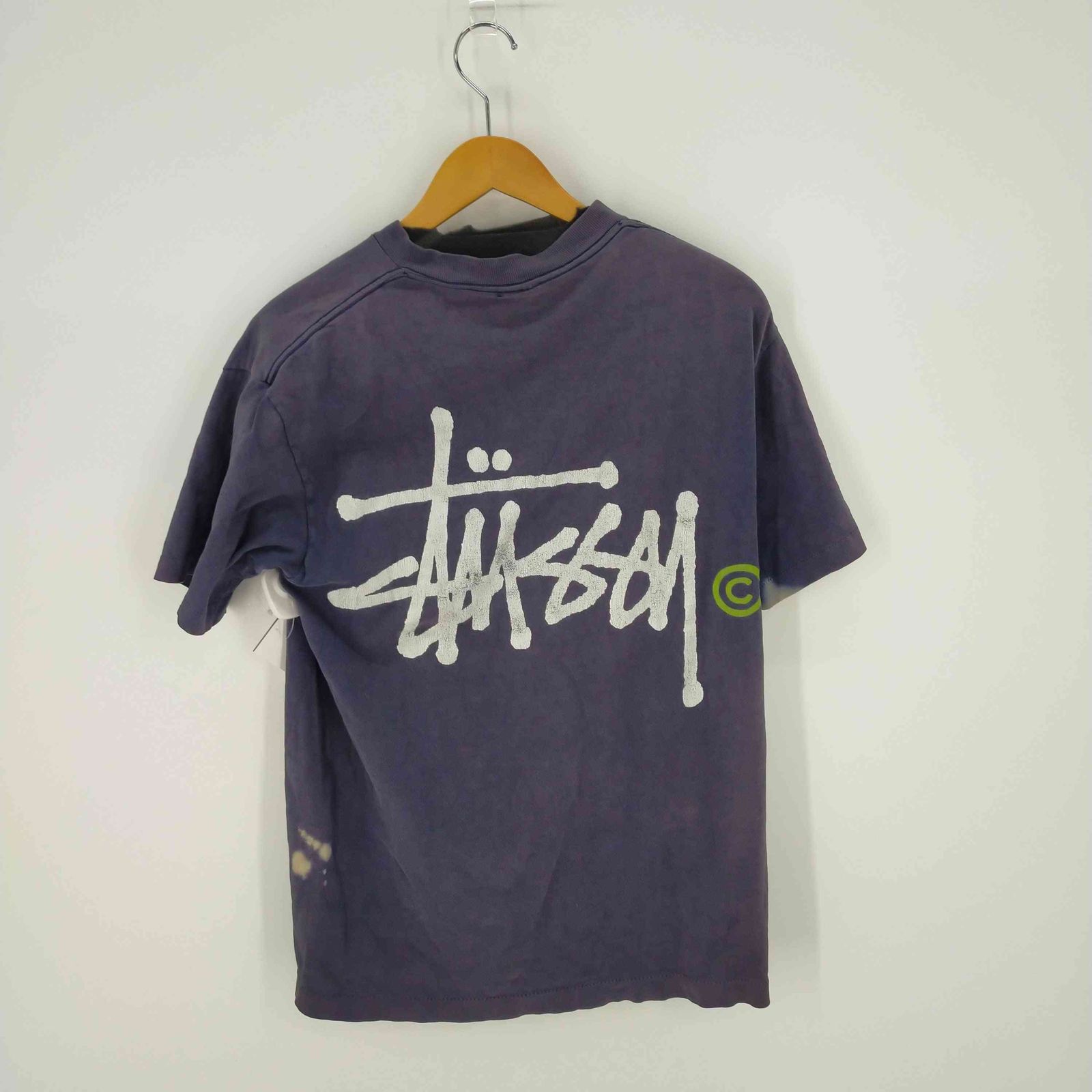 ステューシー Stussy 90s USA製 シングルステッチ ロゴプリント半袖T 