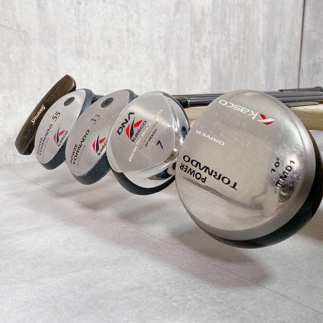 X562 キャスコ スポルディング メンズ ゴルフ クラブセット 13点