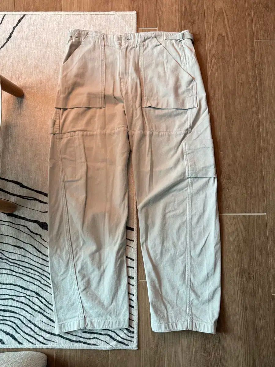 NOUVMAREE EE ガーメント ダイング ワークパンツ L