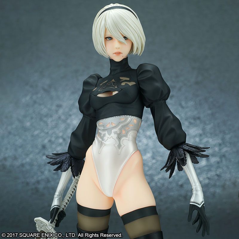 NieR：Automata 2B (ヨルハ 二号 B型) DX版 彩色済完成品